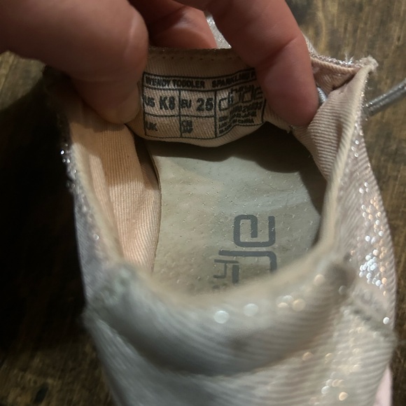Hey‎ Dude Wendy Toddler Size K8 Sparkling Pink Loafers - Picture 8 of 8